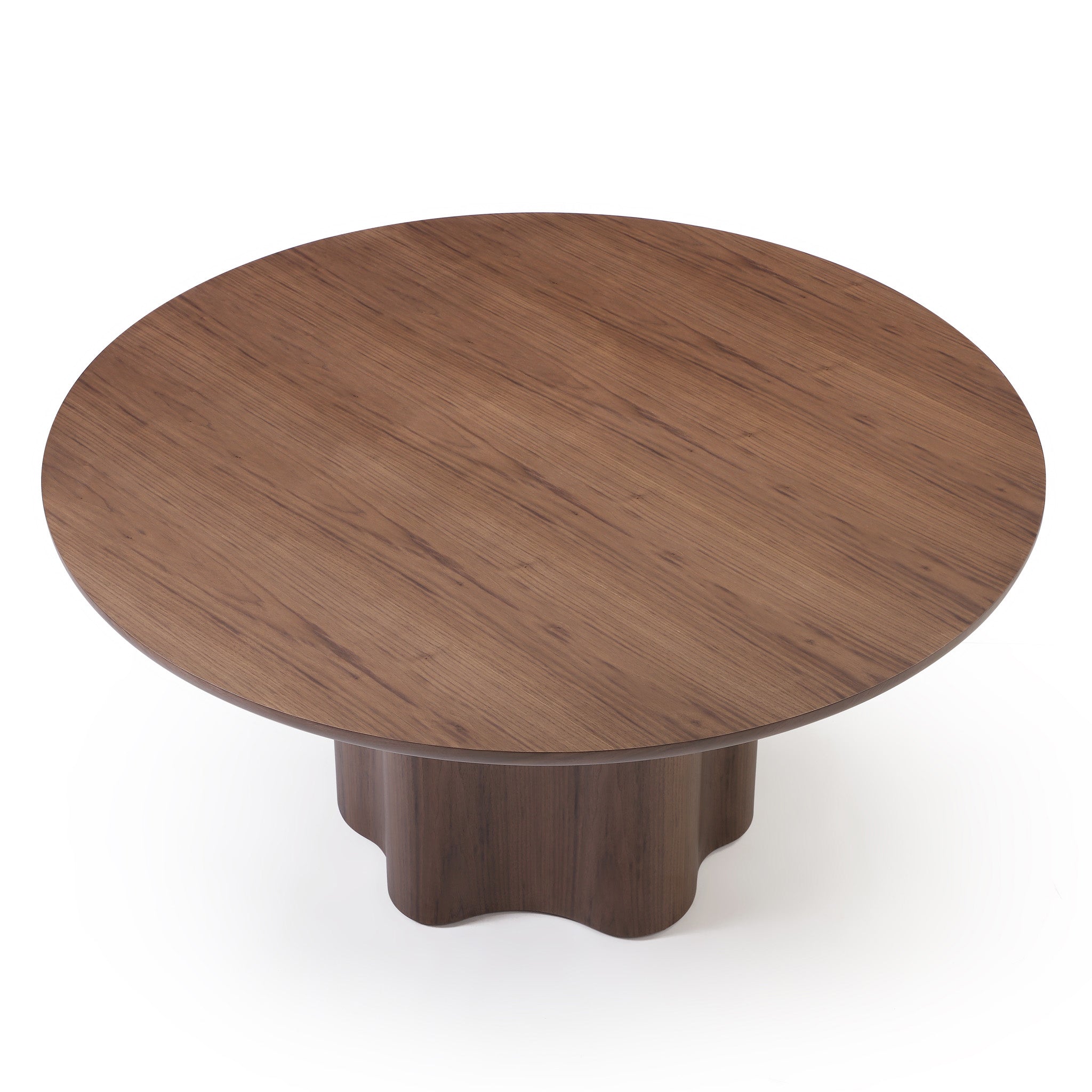 1.2m Round Dining Table - Ash Walnut