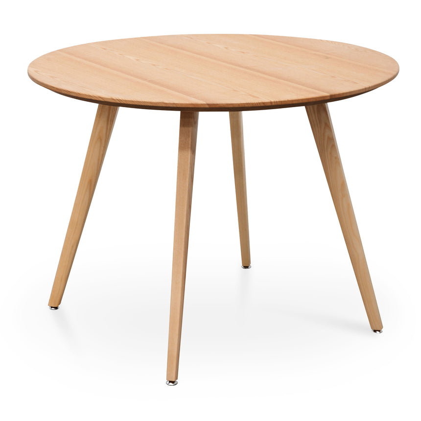 Charlotta Ash 100 cm Round Dining Table - Natural