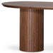 2.5m Wooden Dining Table - Walnut - image 10
