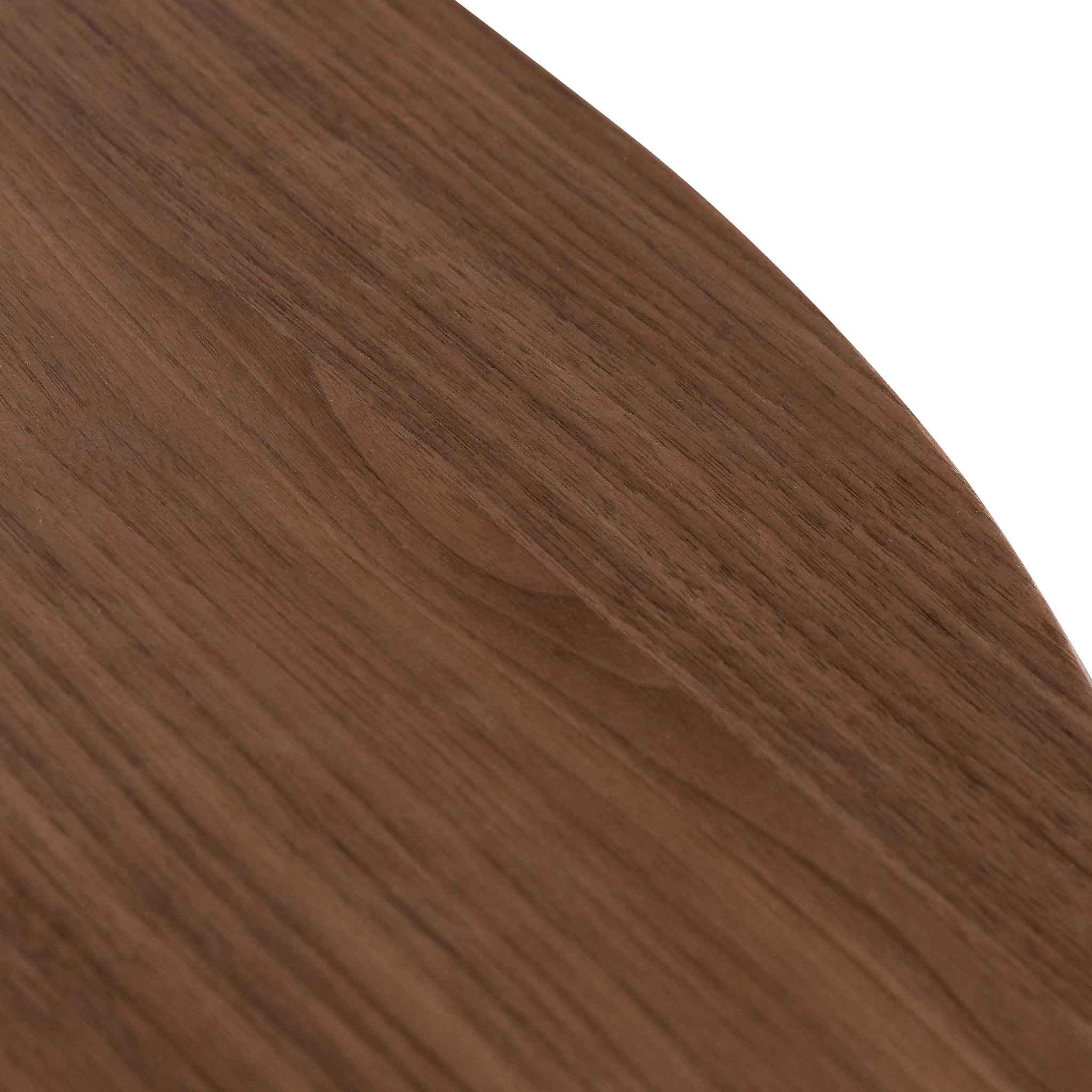 2.5m Wooden Dining Table - Walnut - image 5