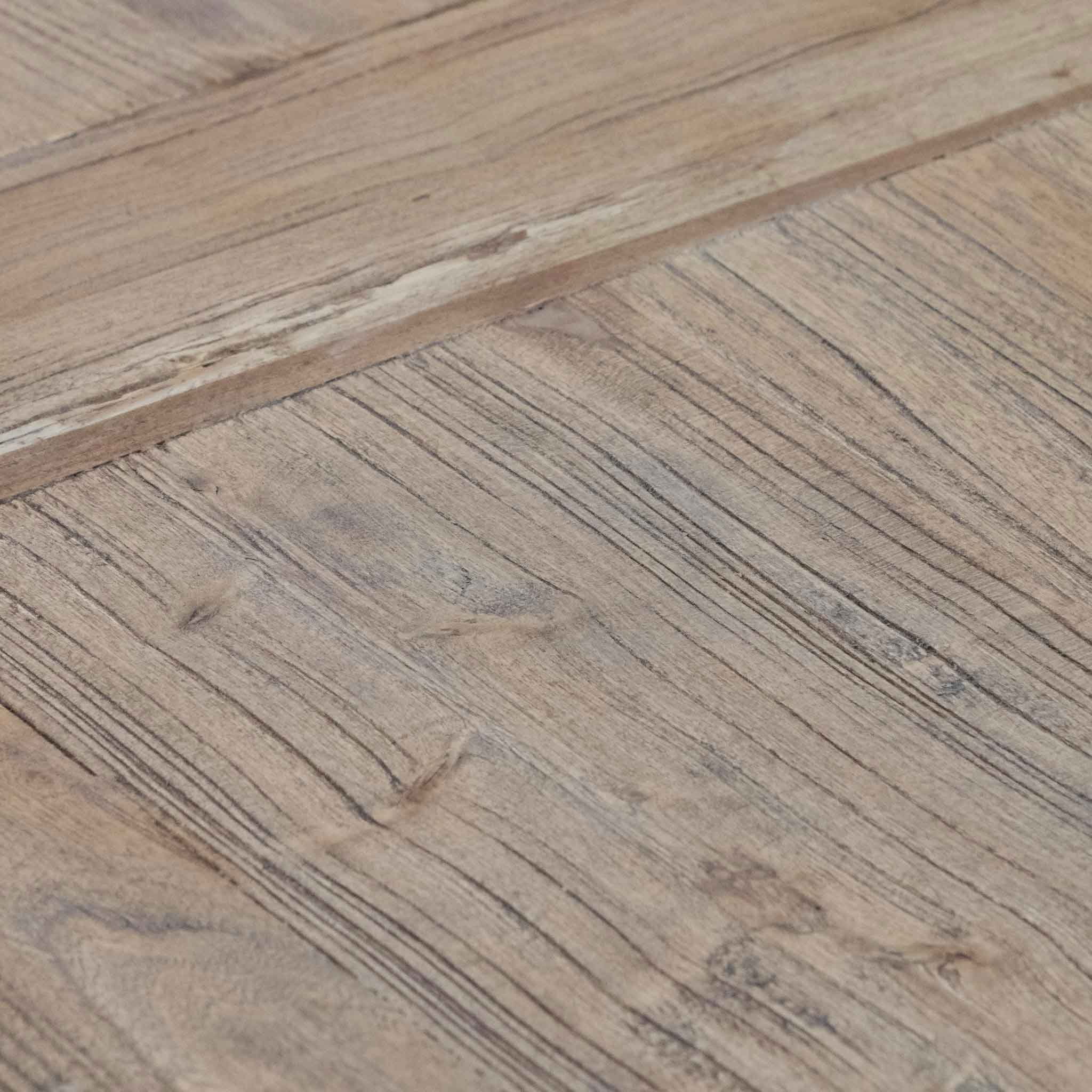 Titan Reclaimed ELM Dining Table 3m - Rustic Natural - 120cm (W)