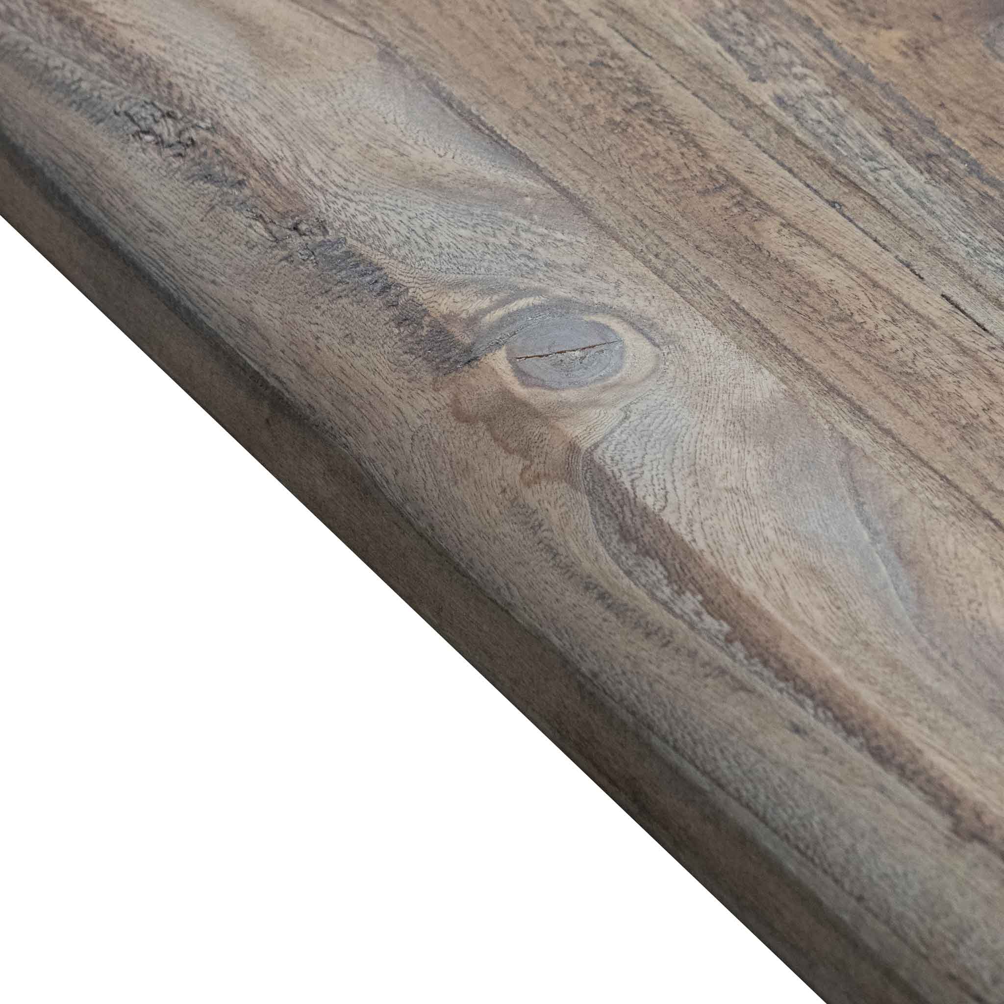 Titan Reclaimed ELM Dining Table 3m - Rustic Natural - 120cm (W)