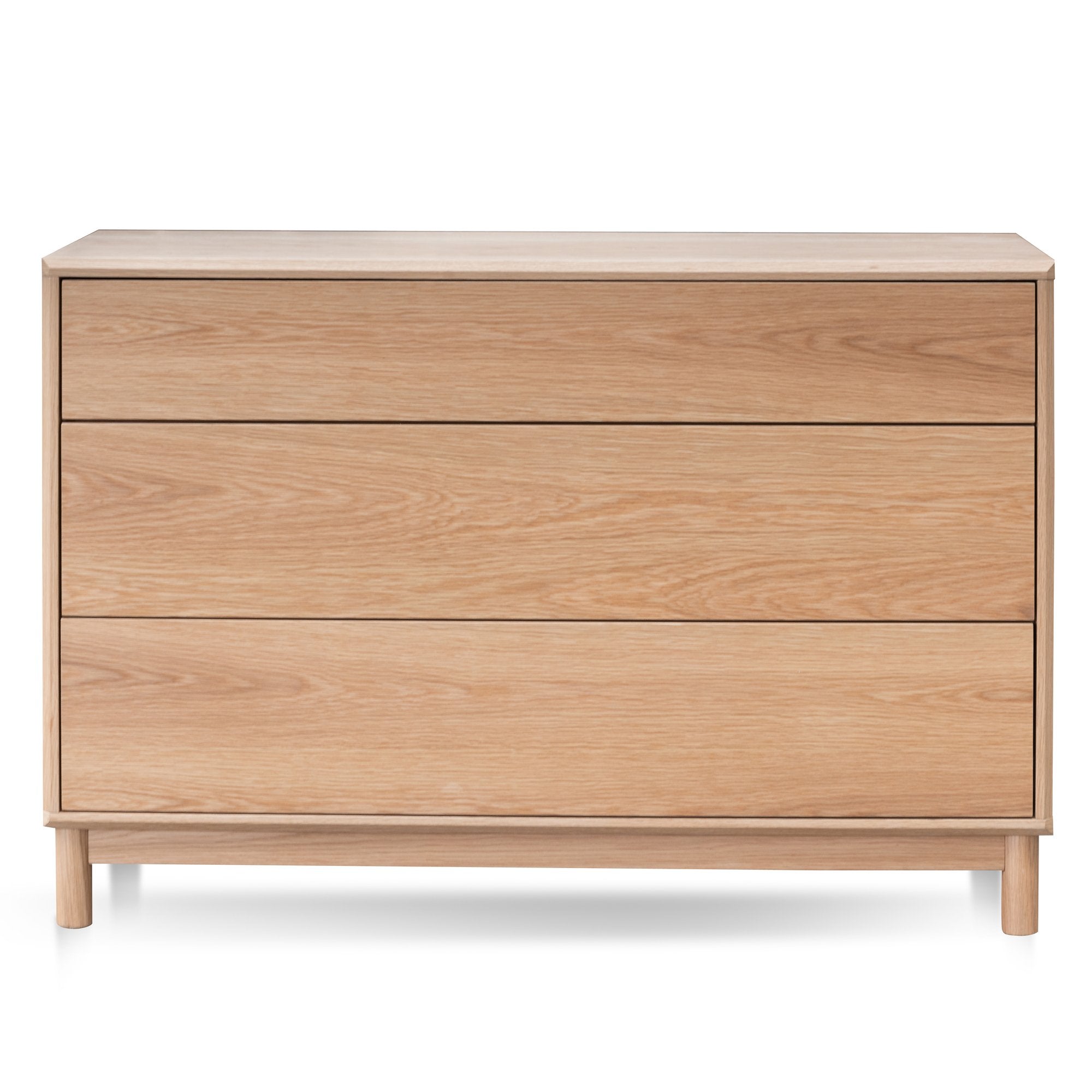 Eloise 3 Drawers Dresser Unit - Natural Oak