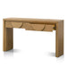 140cm Console Table with Drawers - Dusty Oak - image 4