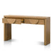 140cm Console Table with Drawers - Dusty Oak - image 3