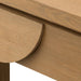 140cm Console Table with Drawers - Dusty Oak - image 8