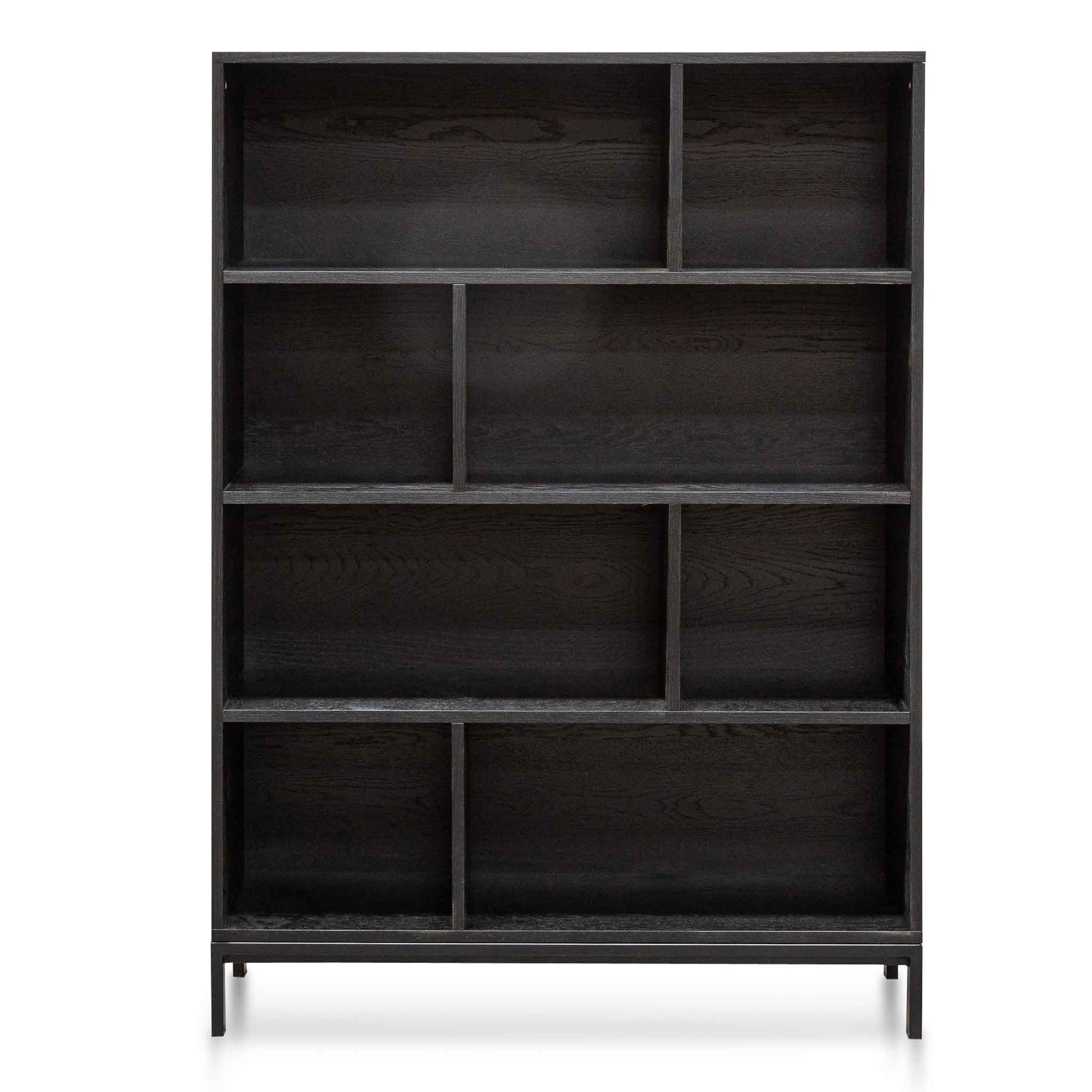 Deakin Wooden Bookcase - Black - image 2