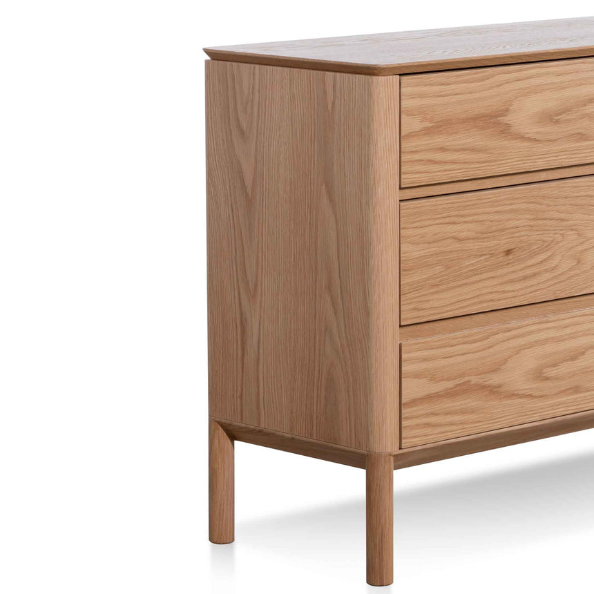 6 Drawers Wooden Chest - Natural