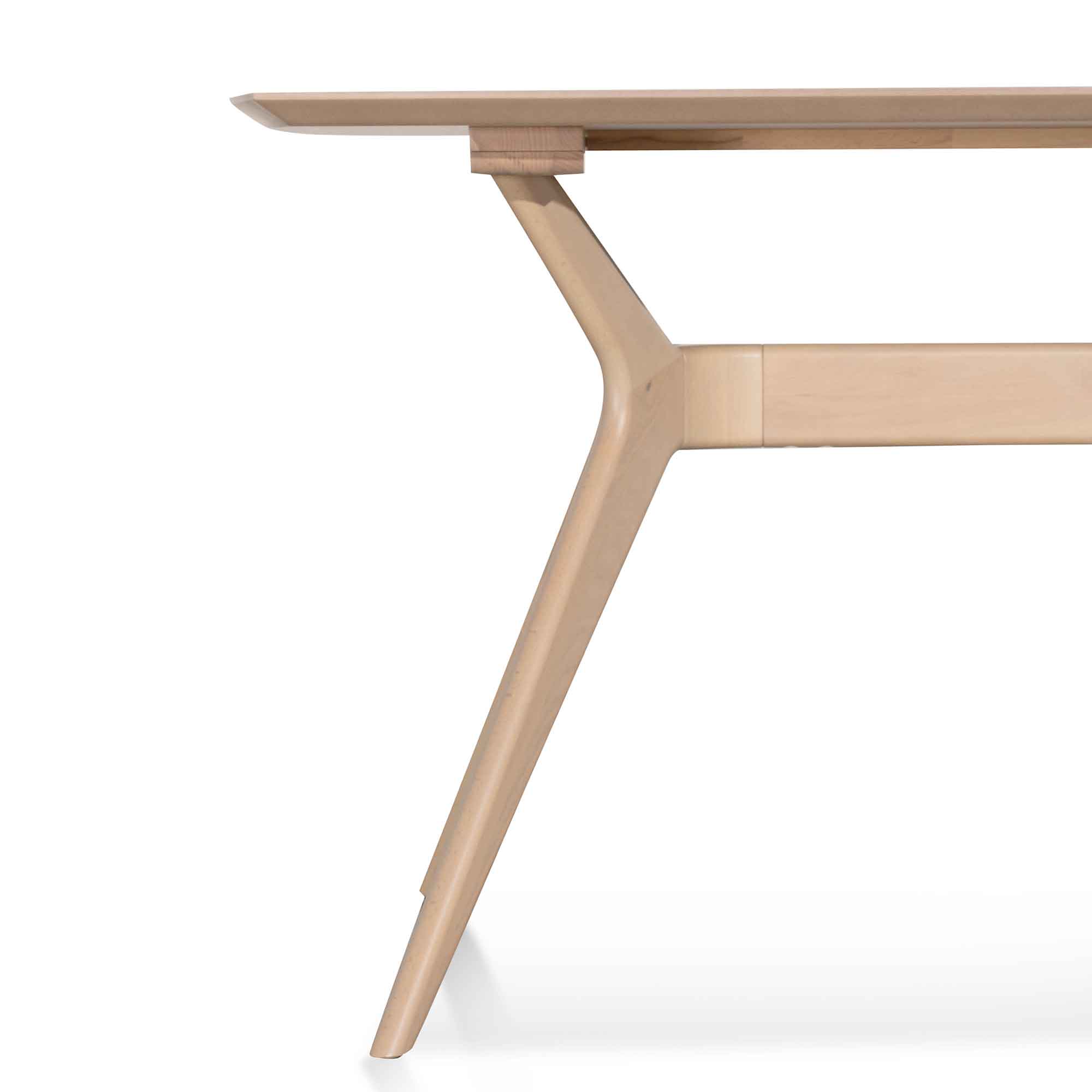 Nora 1.85m Dining Table - Pale Oak