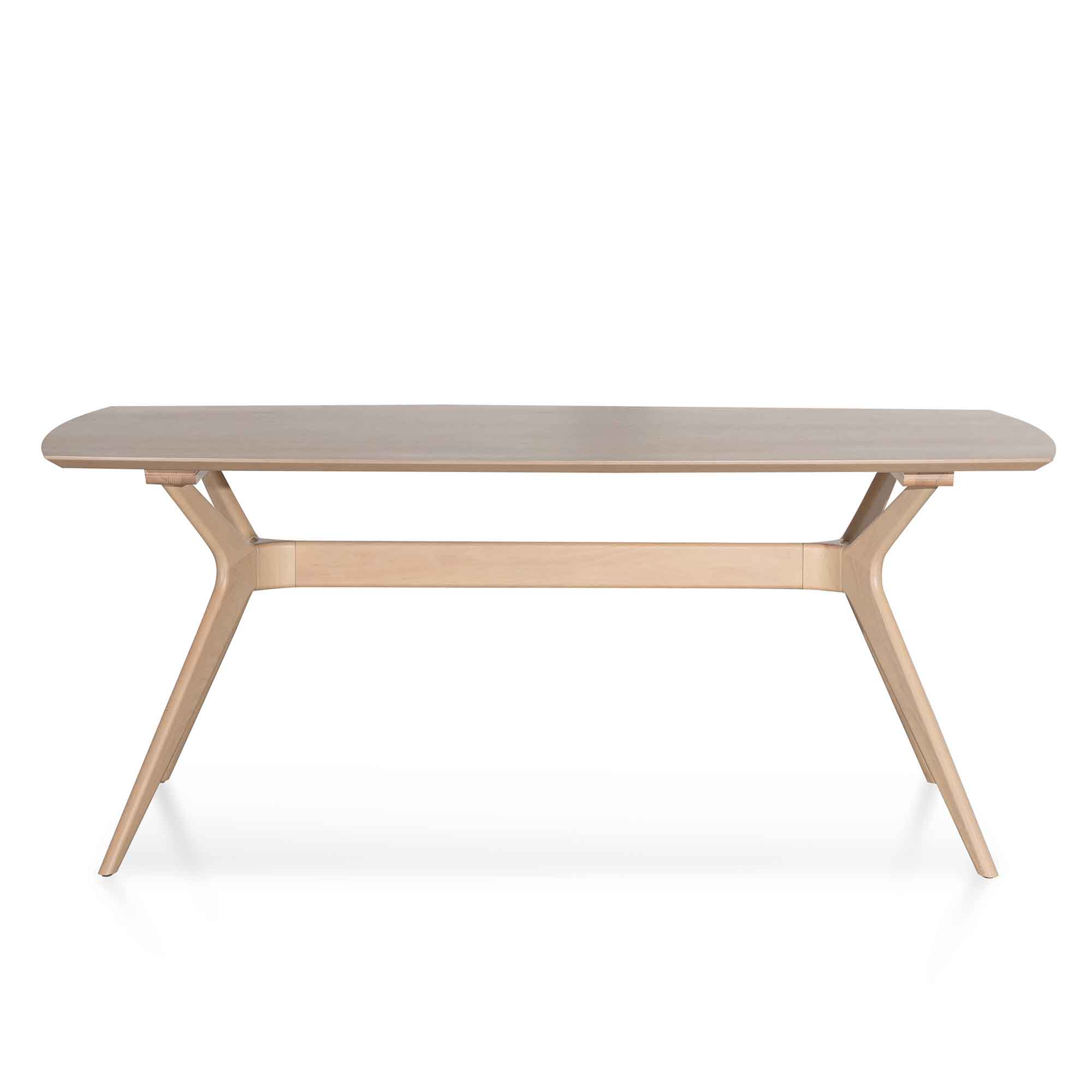 Nora 1.85m Dining Table - Pale Oak