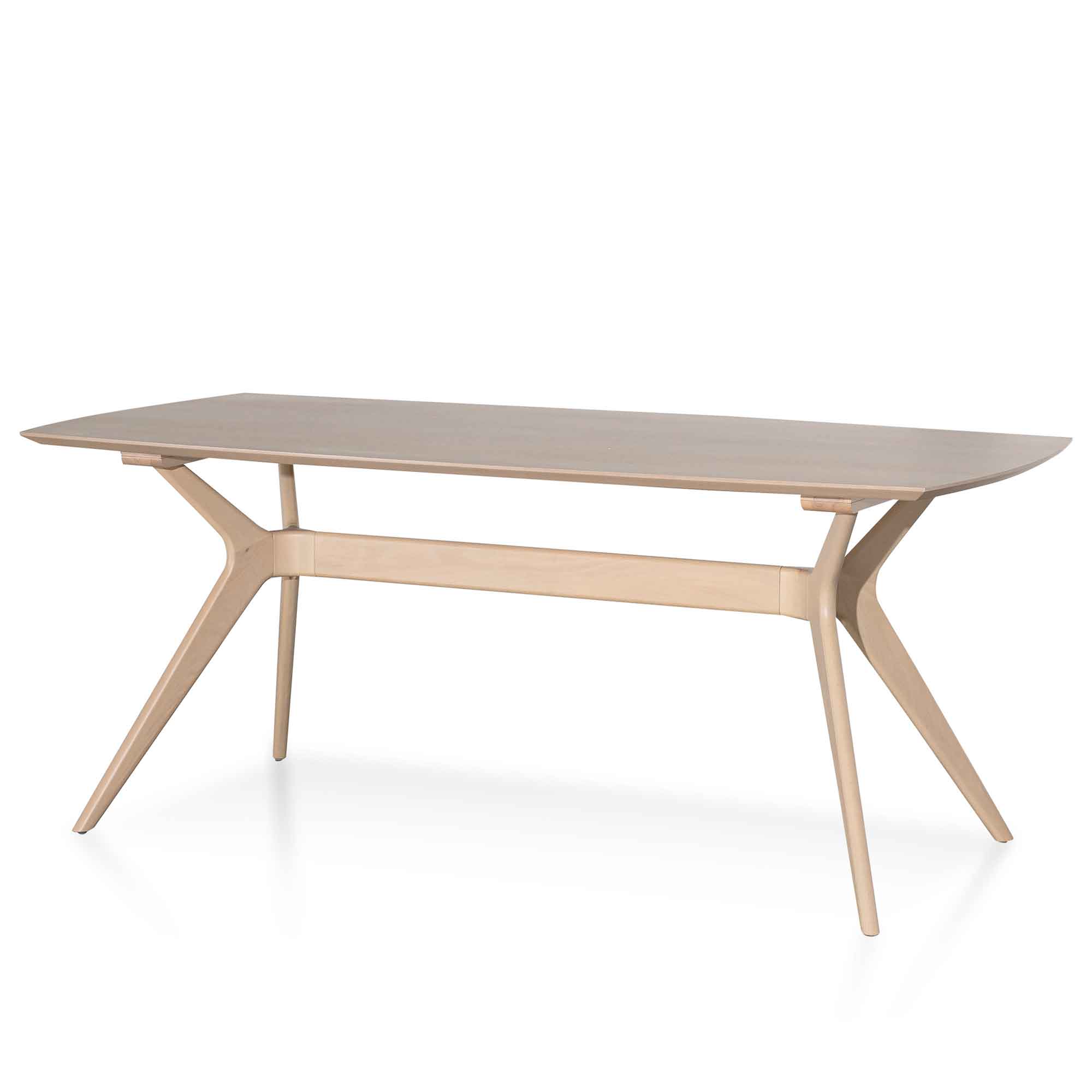 Nora 1.85m Dining Table - Pale Oak