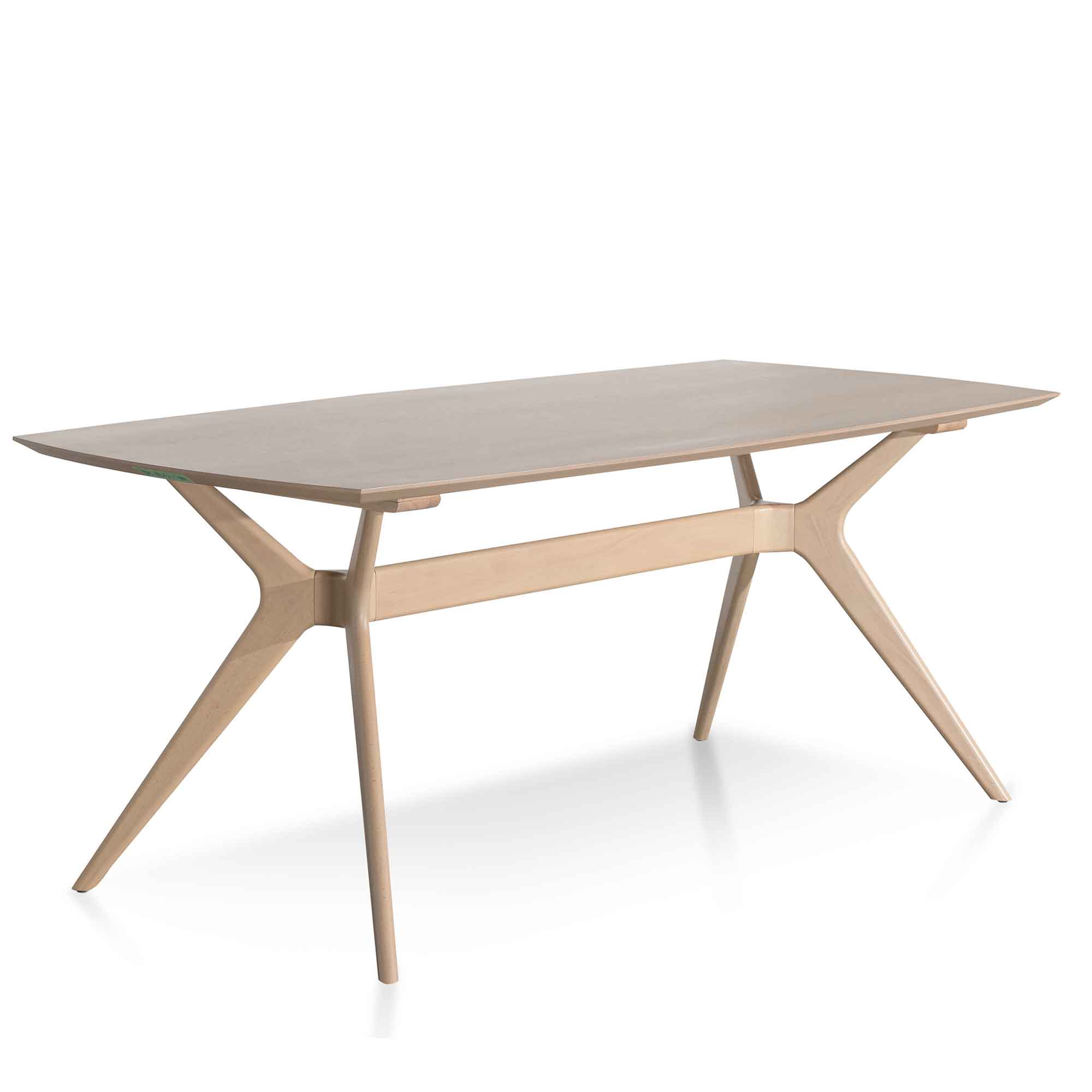 Nora 1.85m Dining Table - Pale Oak