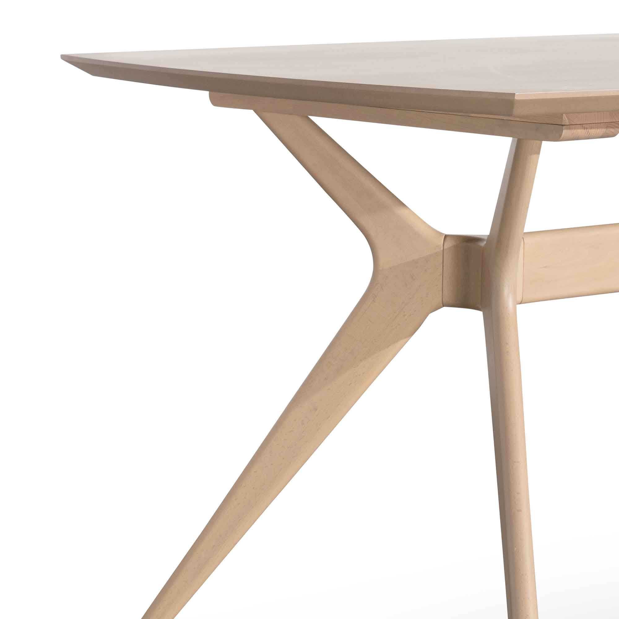 Nora 1.85m Dining Table - Pale Oak