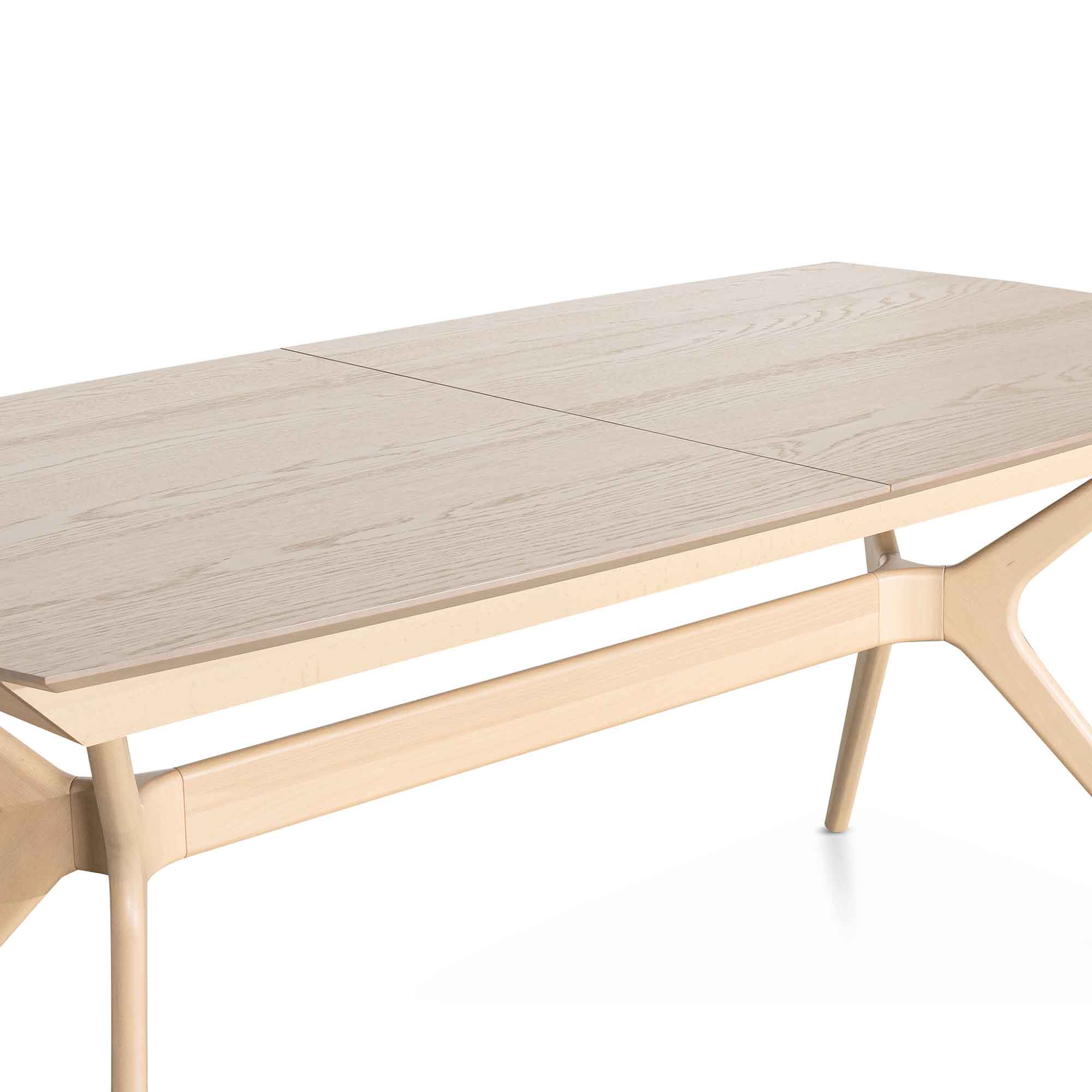 Nora Extendable Dining Table - Pale Oak