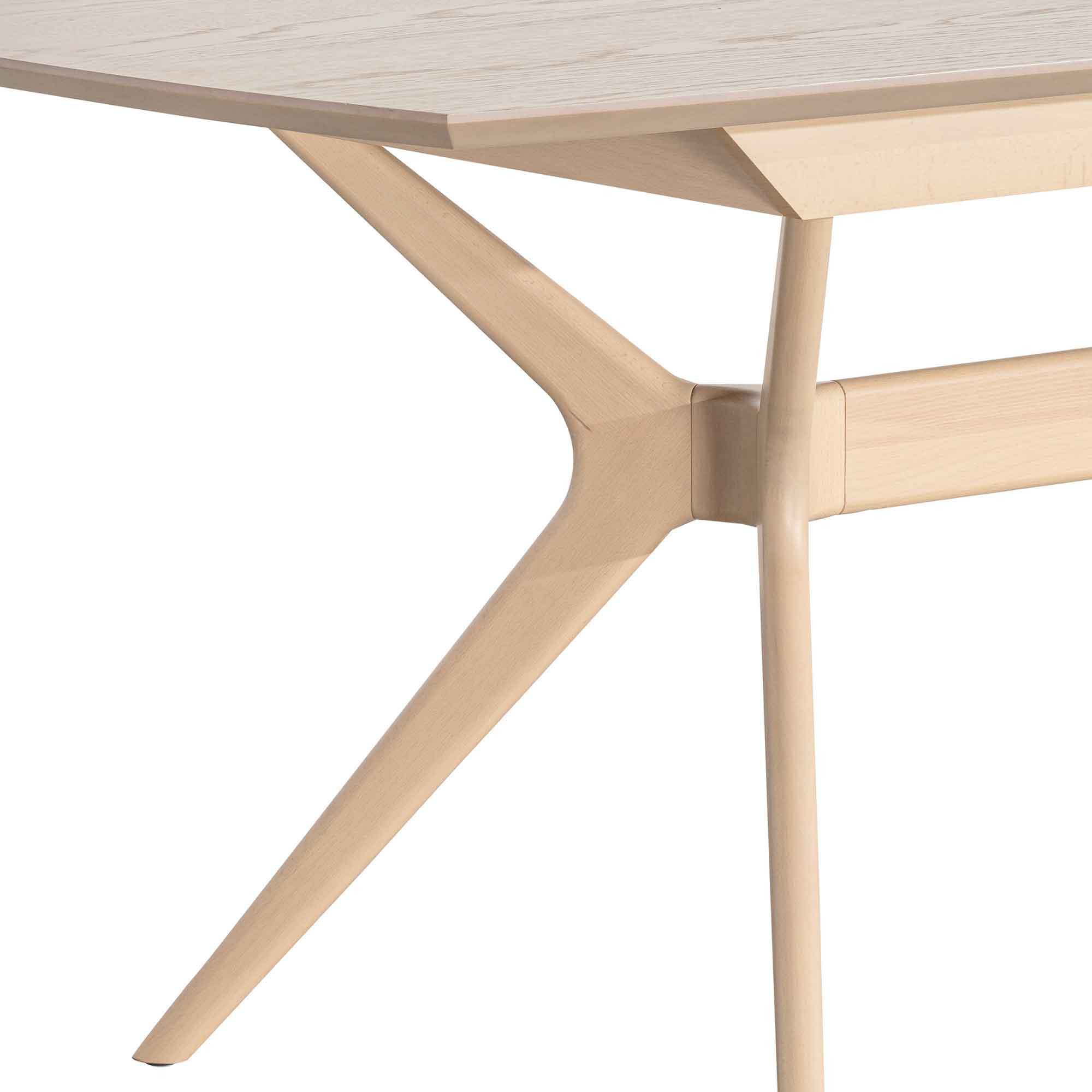 Nora Extendable Dining Table - Pale Oak