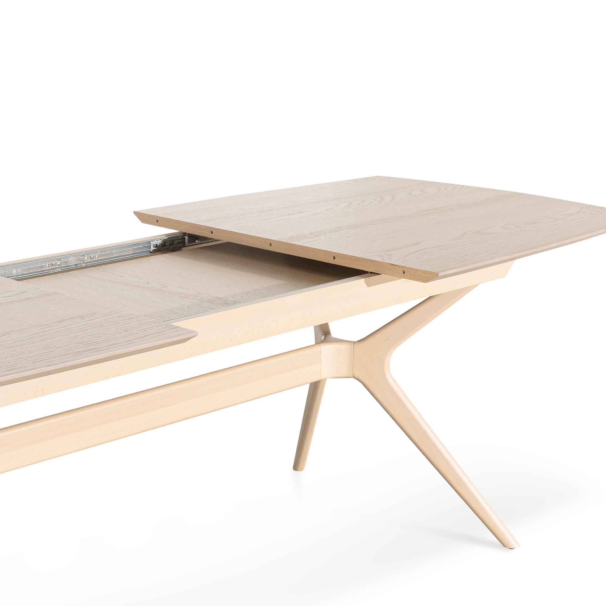 Nora Extendable Dining Table - Pale Oak