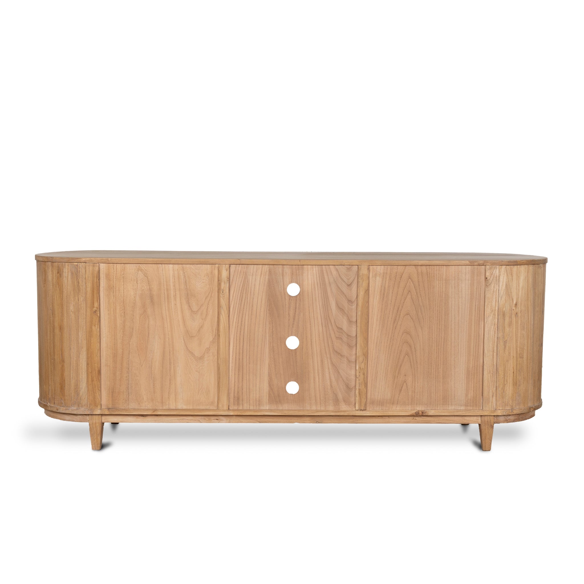 CDT6768 2.1m Sideboard Unit - Natural with Rattan Doors