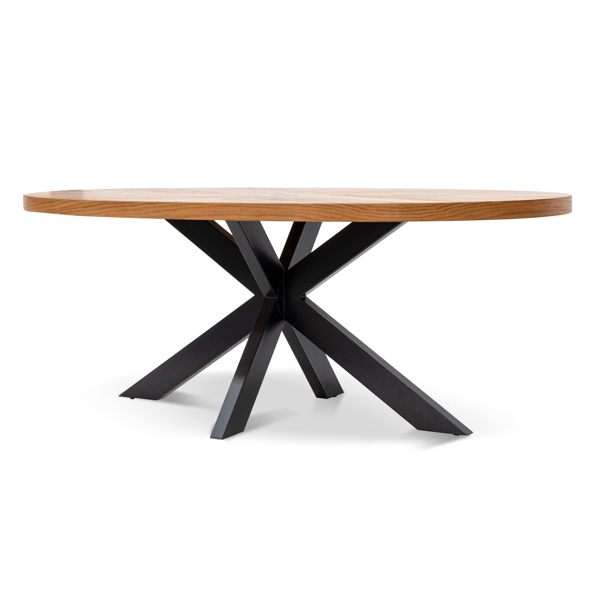 CDT6989-VN 2m Dining Table - European Knotty Oak
