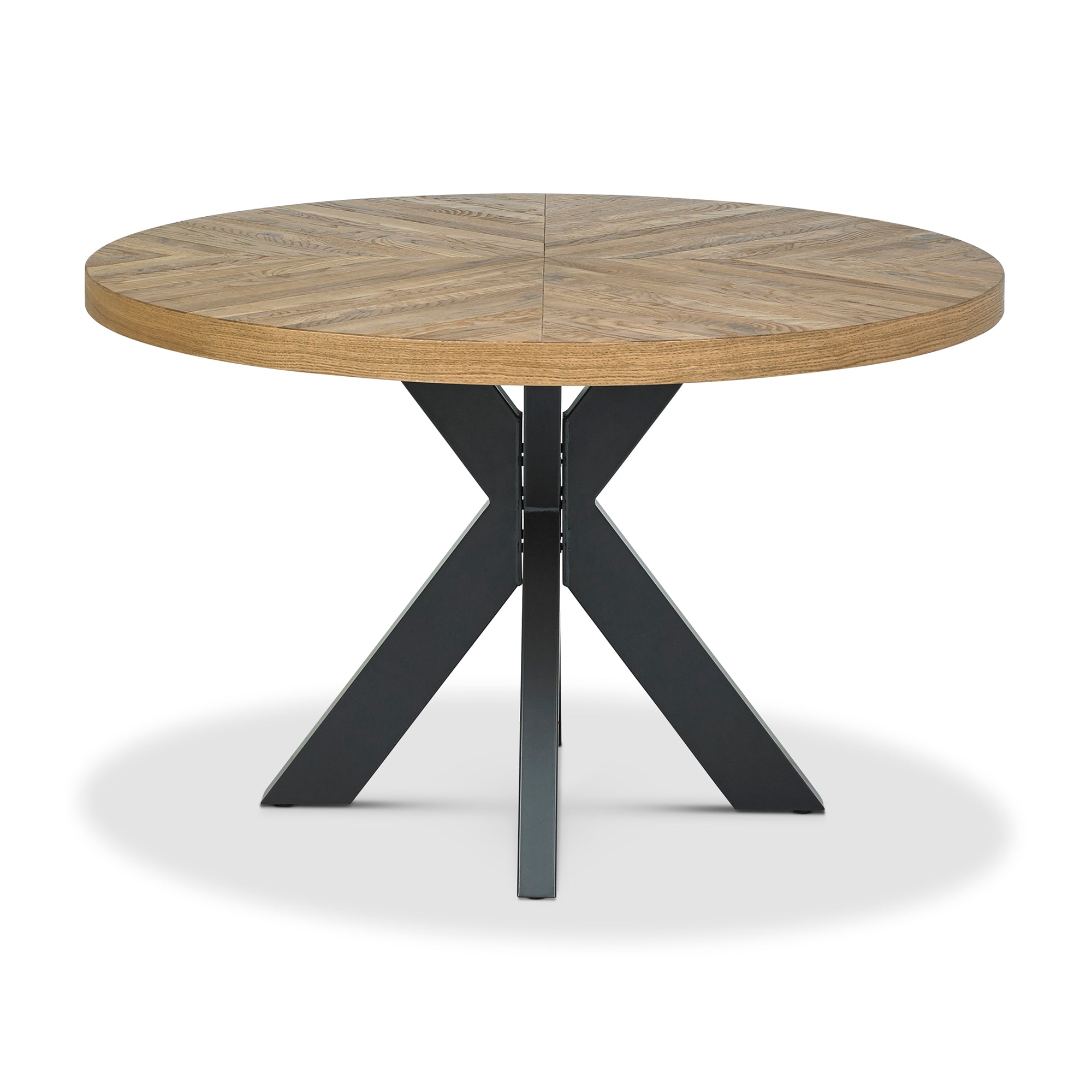 Tammi 4 Seater Round Dining Table - European Knotty Oak