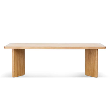 Showcasing Malesena 3m Elm Dining Table - Natural DT12656-NI Dining Table by Calibre Furniturs