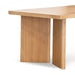 2.4m Elm Dining Table - Natural - image 3