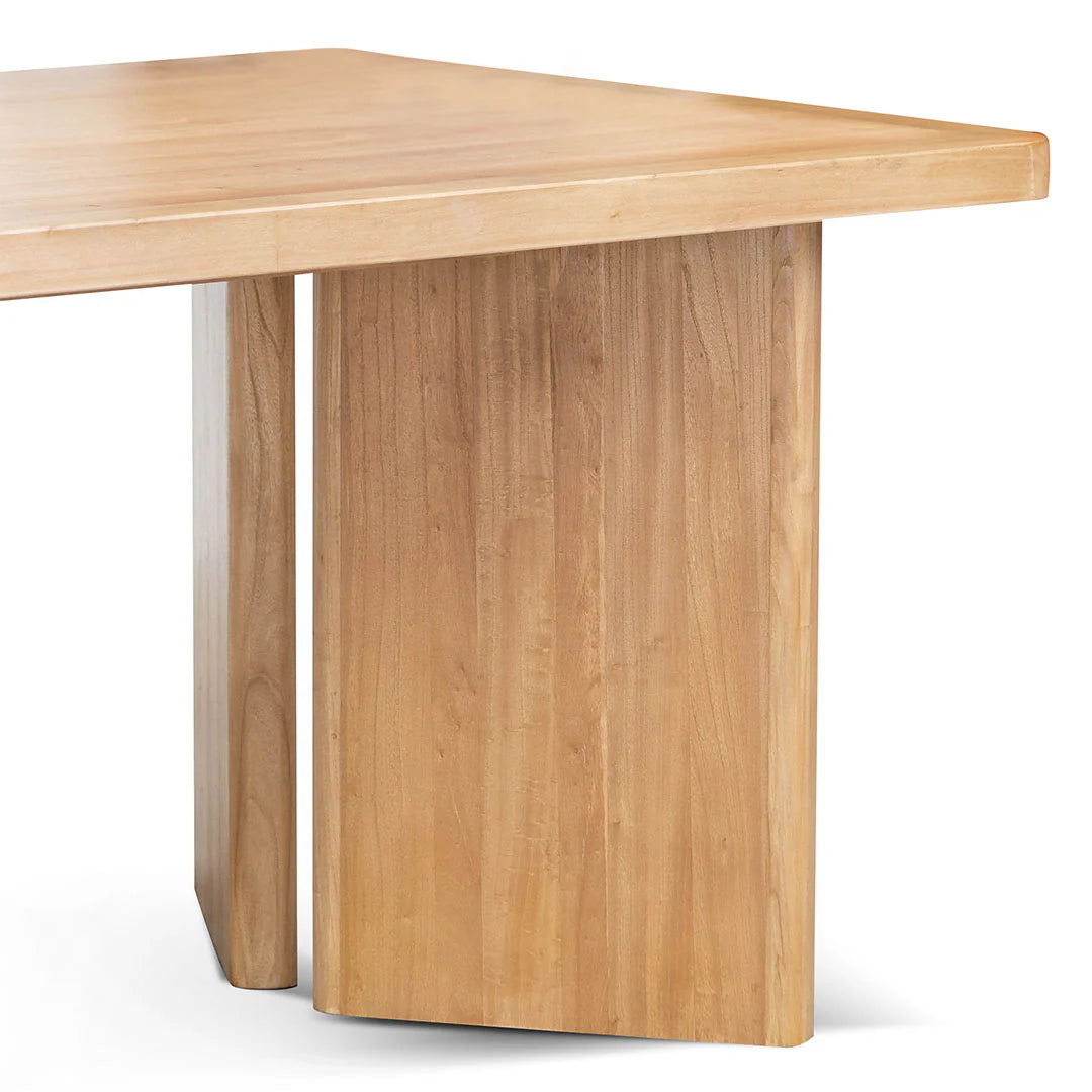 Malesena 3m Elm Dining Table - Natural