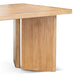 2.4m Elm Dining Table - Natural - image 6