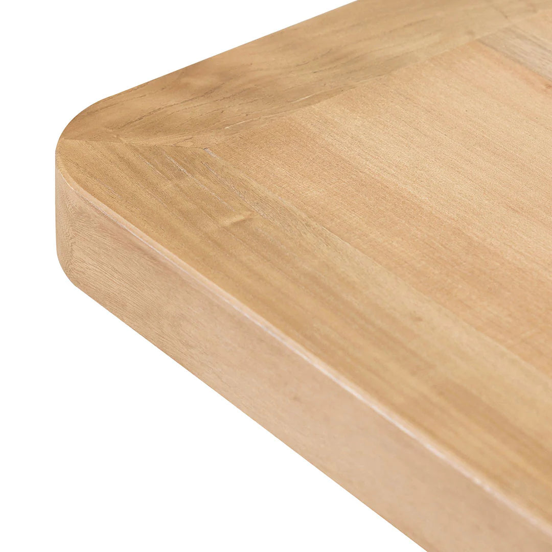 Malesena 3m Elm Dining Table - Natural