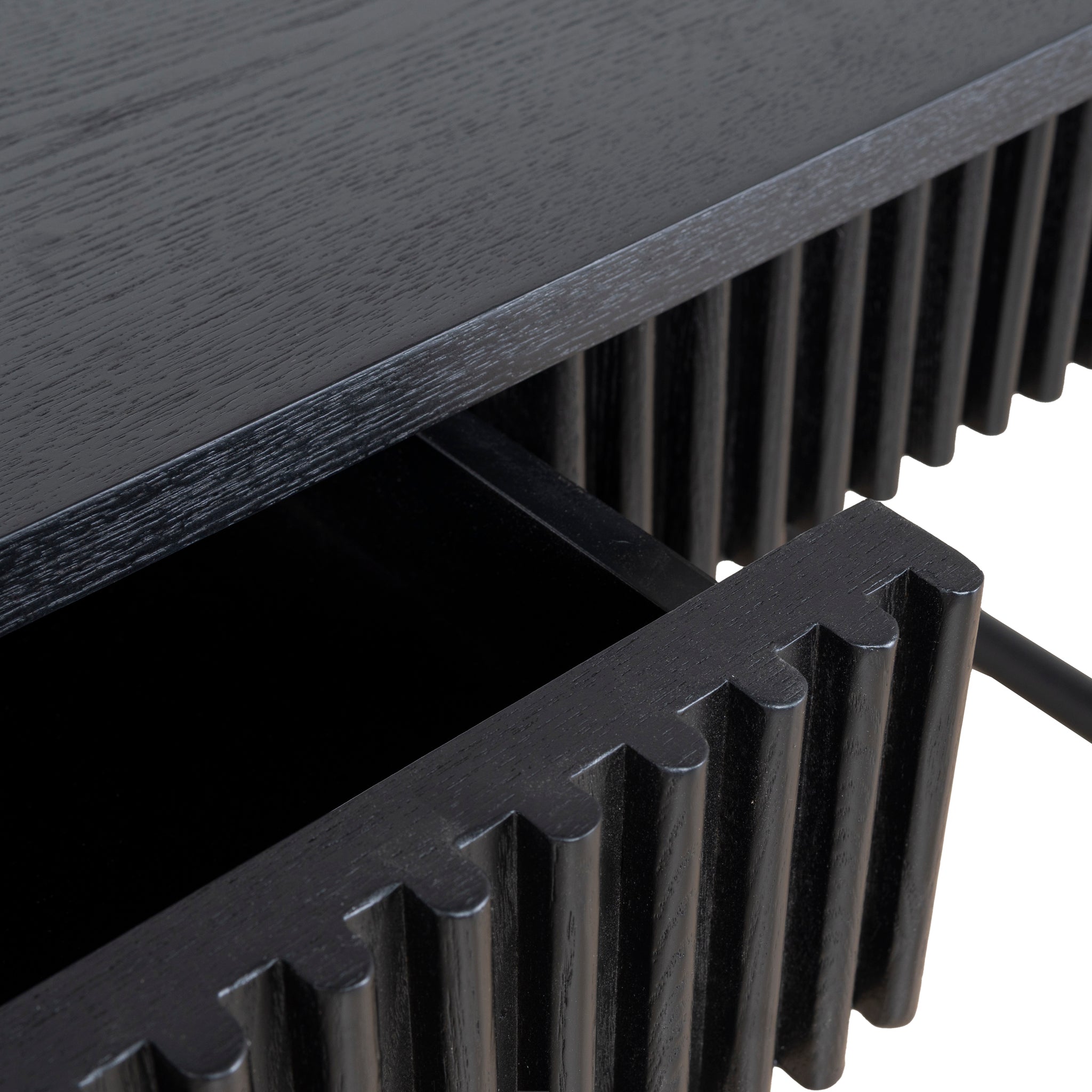 CDT8133-DW 1.2m Home Office Desk - Black