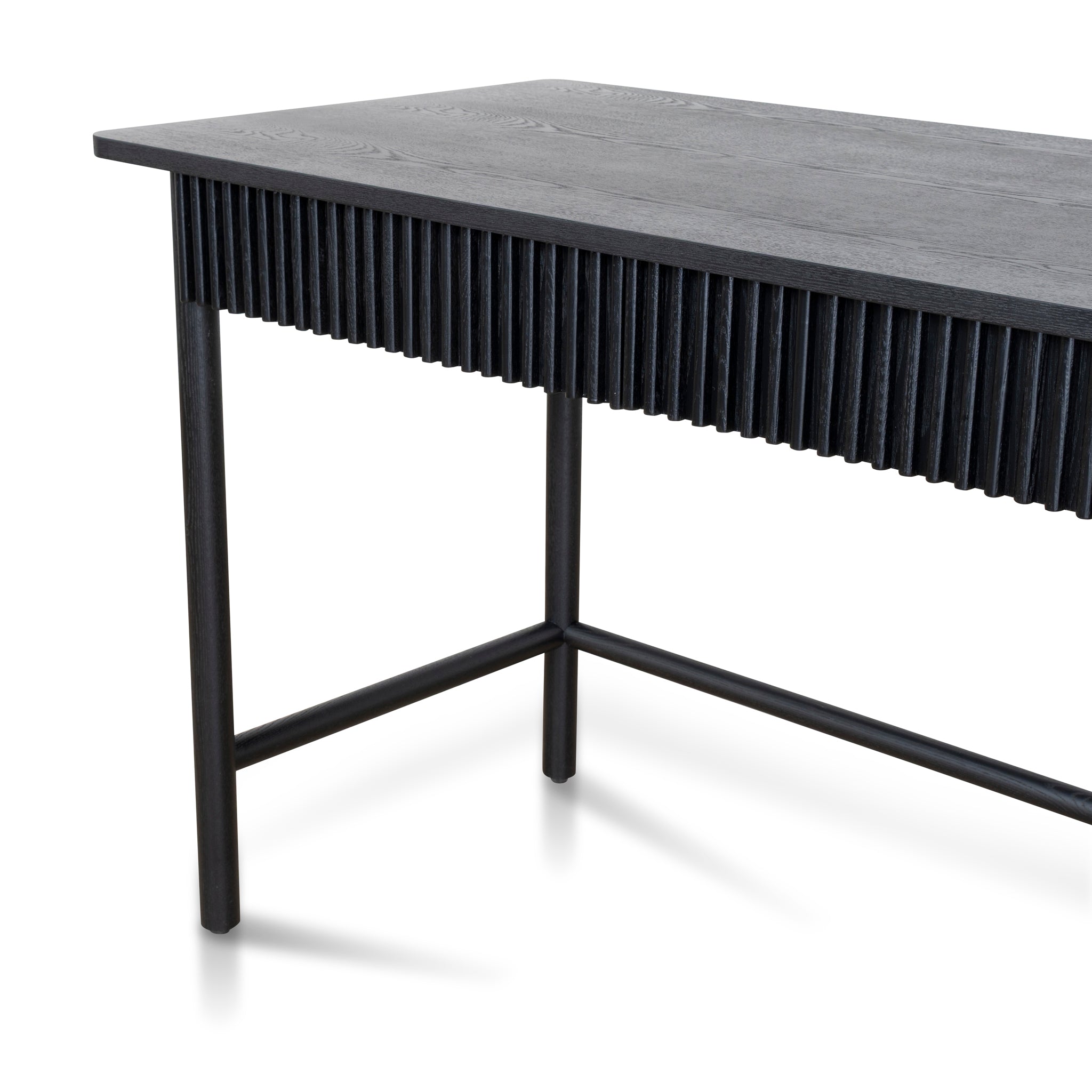 1.2m Home Office Desk - Black - image 10