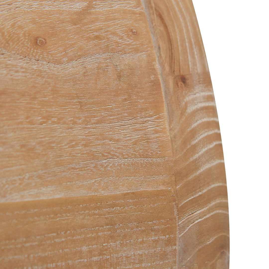 McConnell 65.5cm Rattan Door Cabinet - Natural