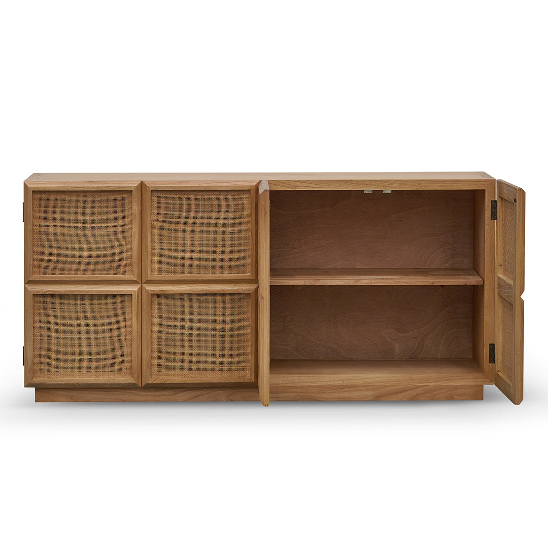 1.8m Rattan Door Sideboard - Natural - image 7