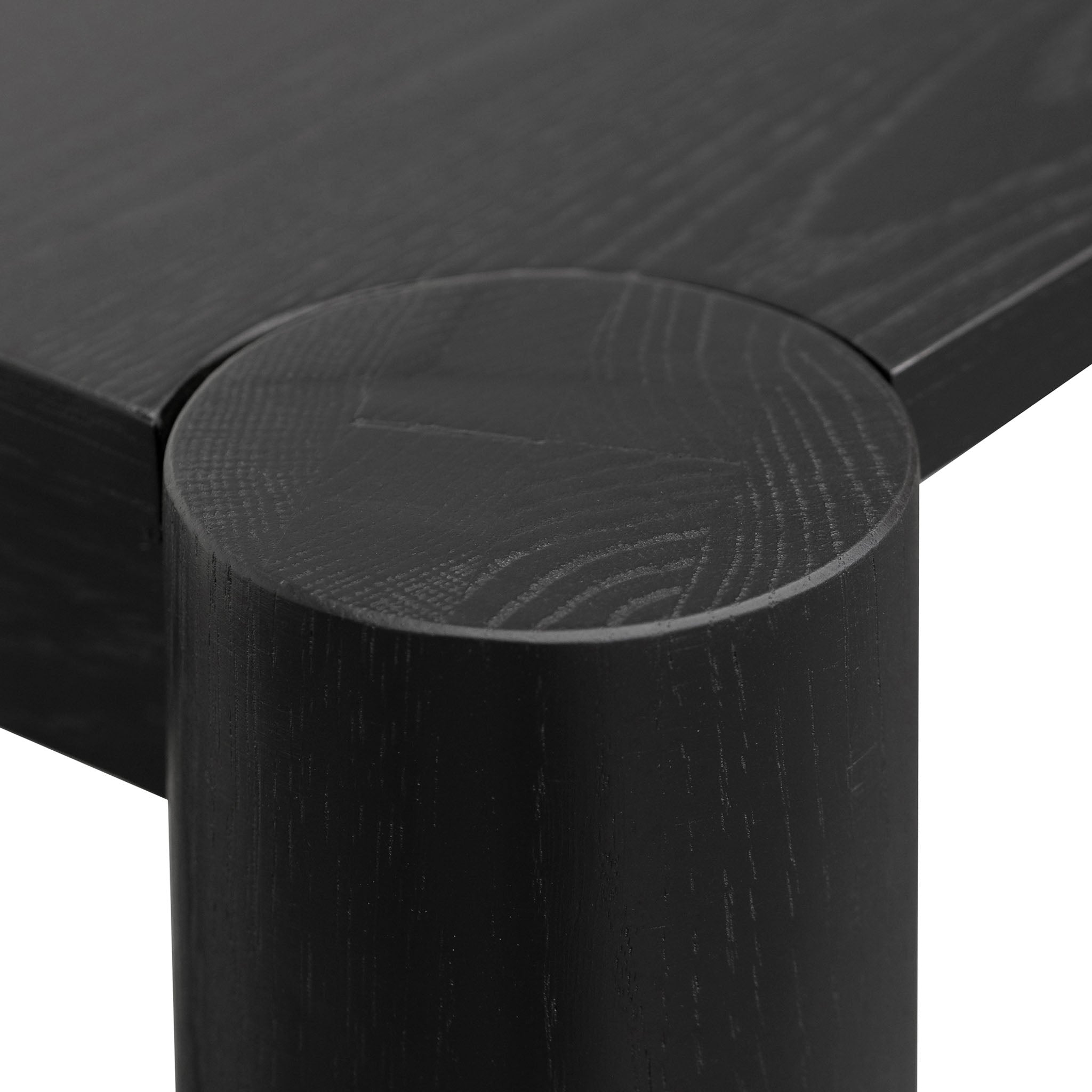 CDT8176-KD 1.5m Console Table - Full Black