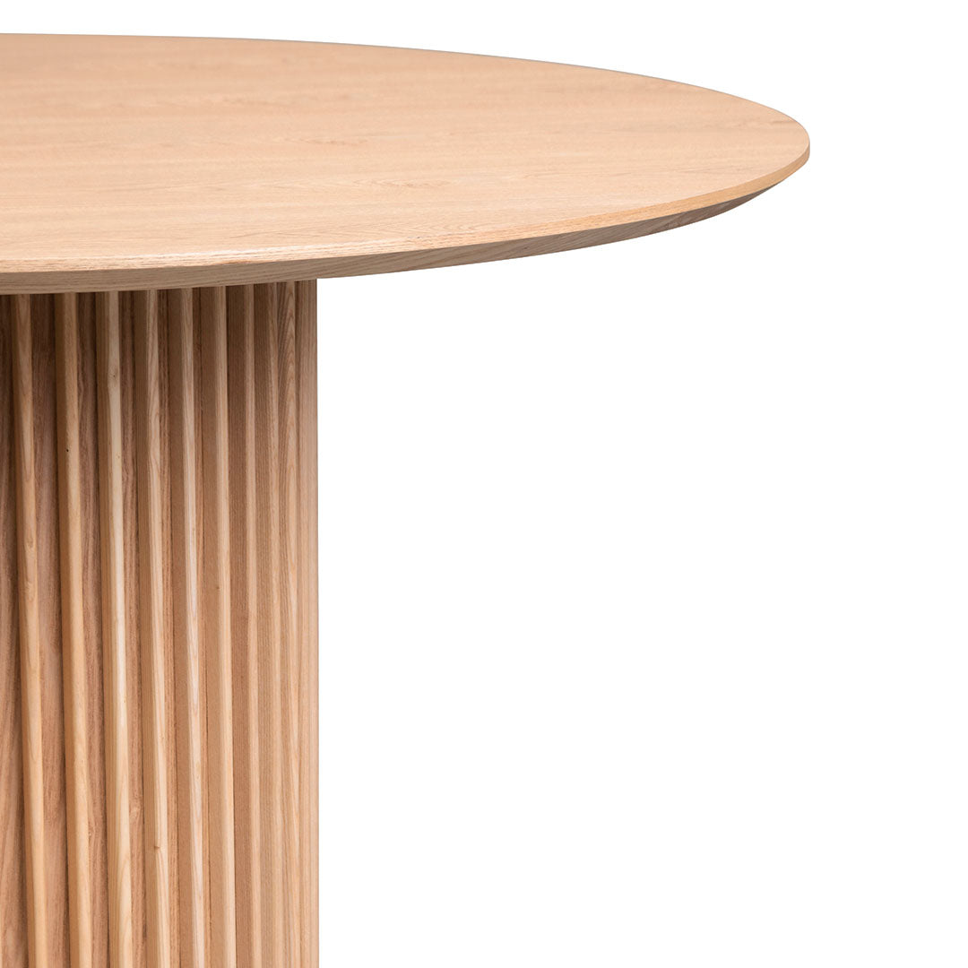 CDT8208-DW 1.2m Round Wooden Dining Table - Natural
