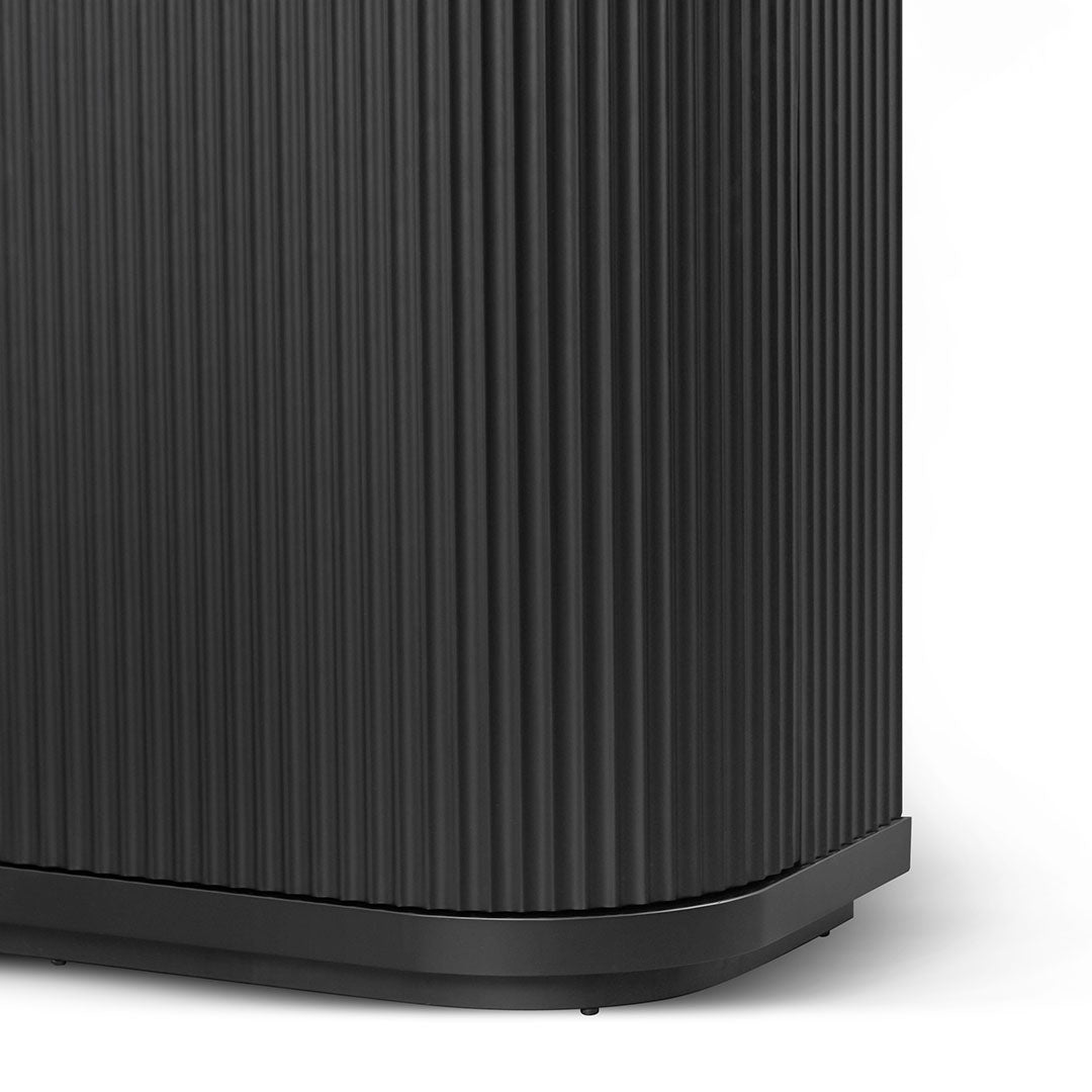 100cm Wooden Storage Cabinet - Black - image 7