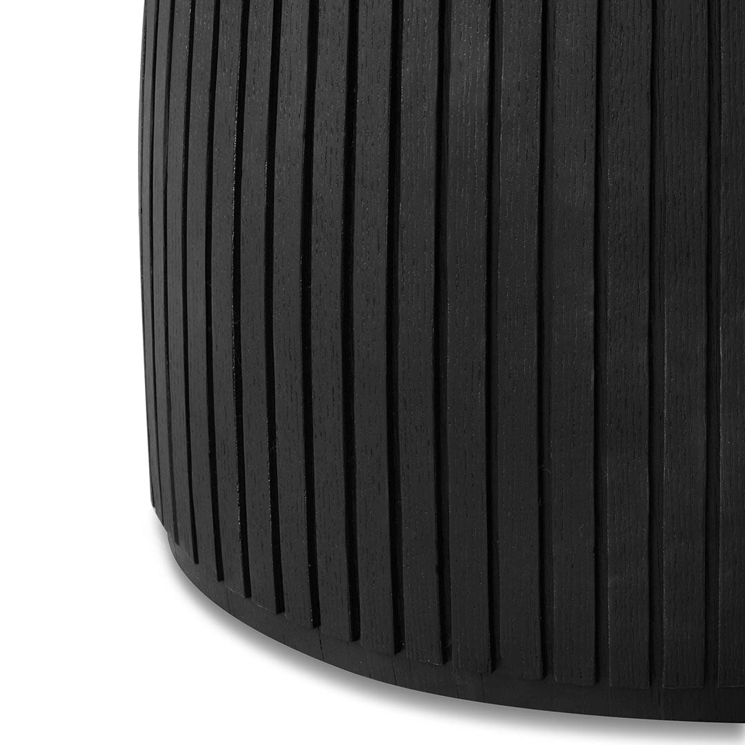 1.4m Round Dining Table - Full Black - image 3