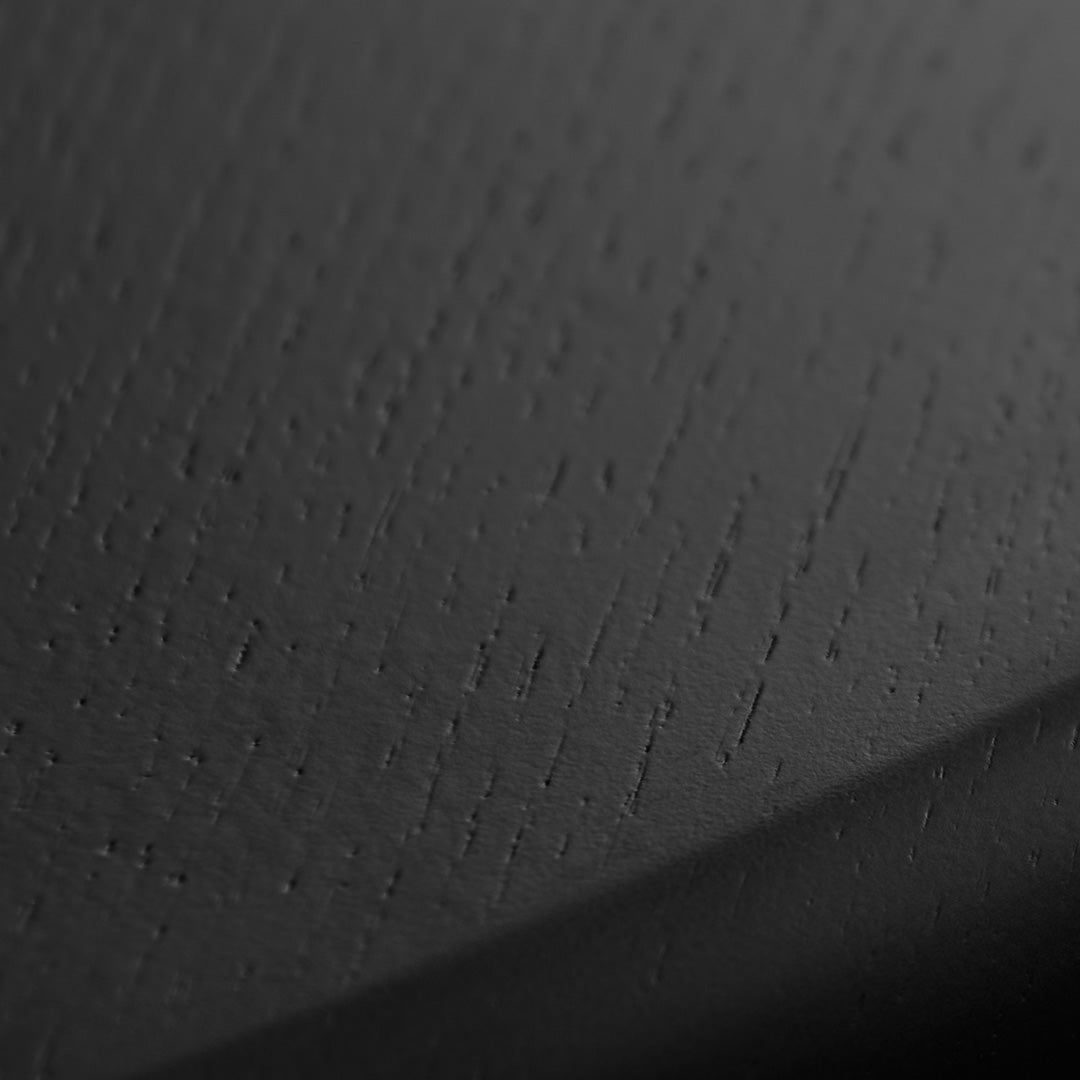 Tonya 1.4m Round Dining Table - Full Black