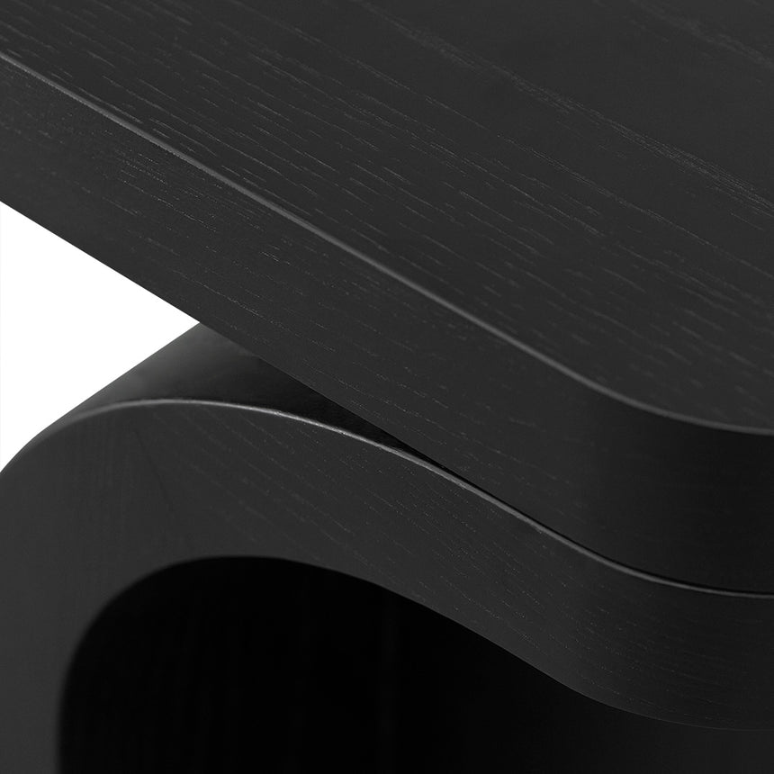 1.5m Console Table - Black Oak