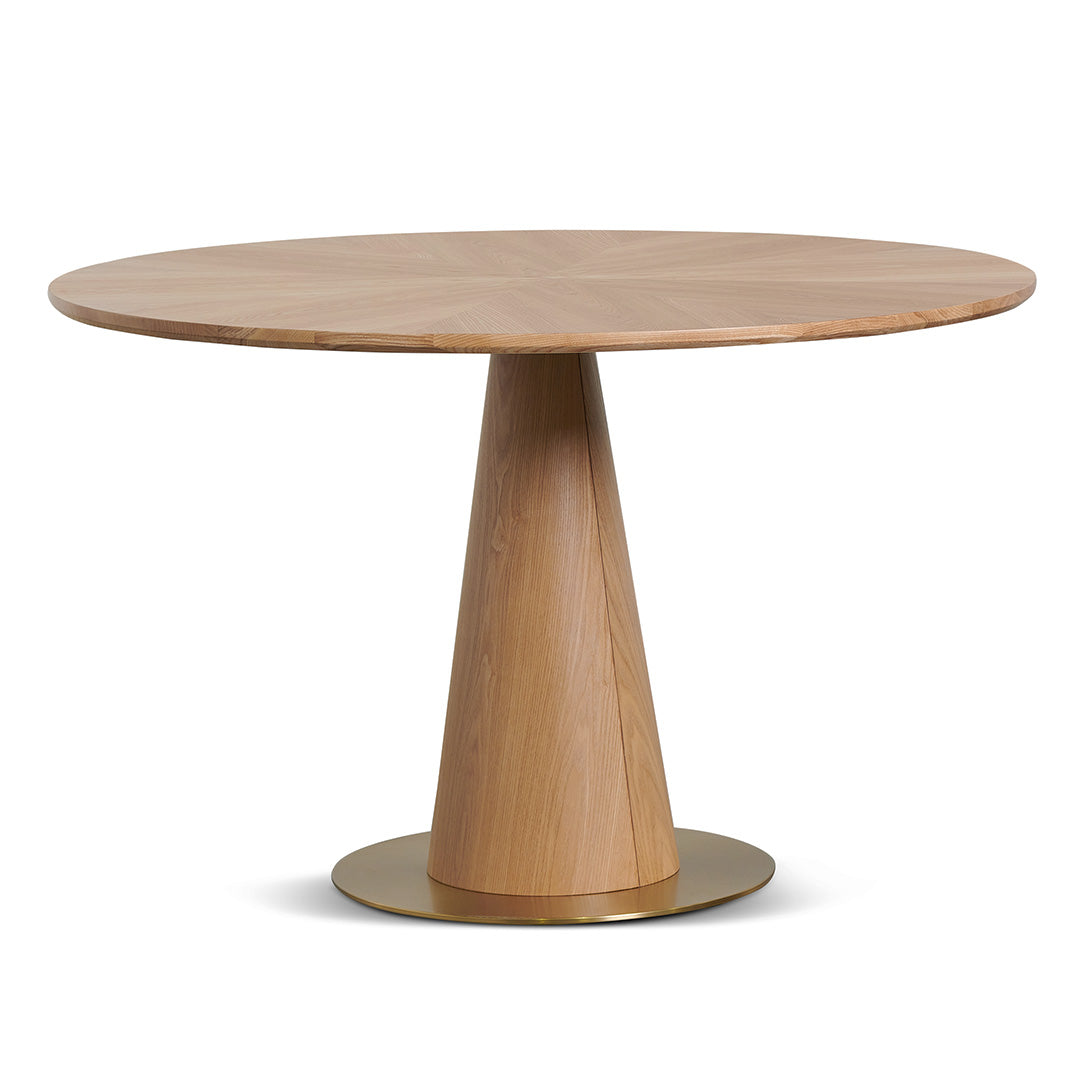 1.2m Round Dining Table - Natural - Leonardo