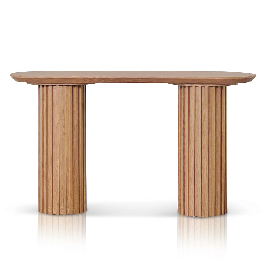 1.4m Console Table - Natural Oak