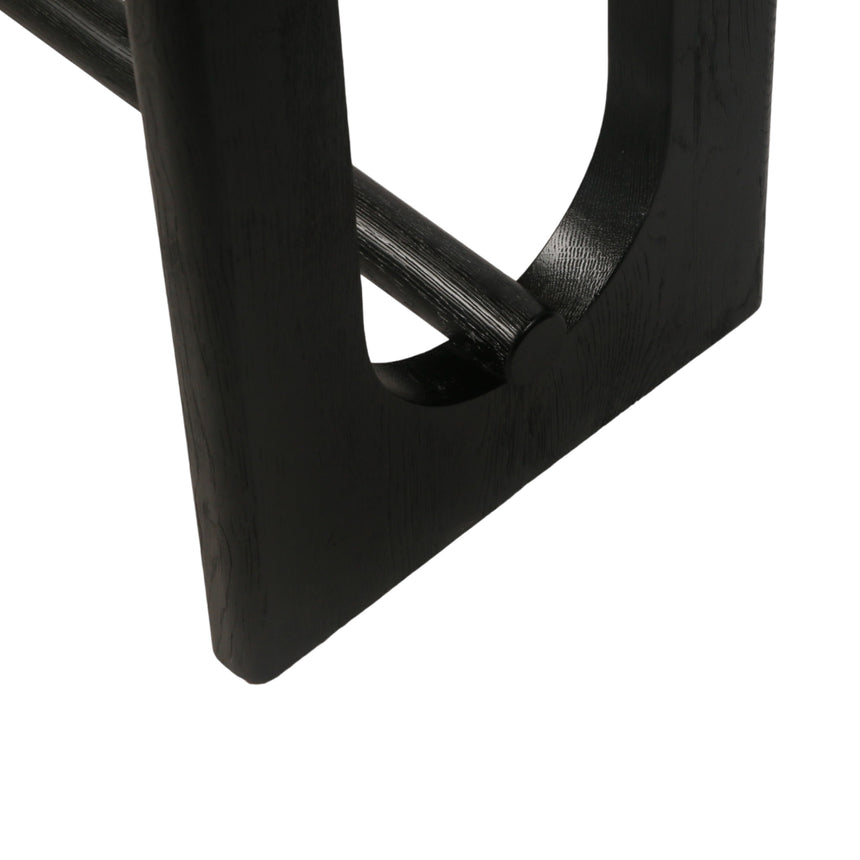1.5m Console Table - Full Black