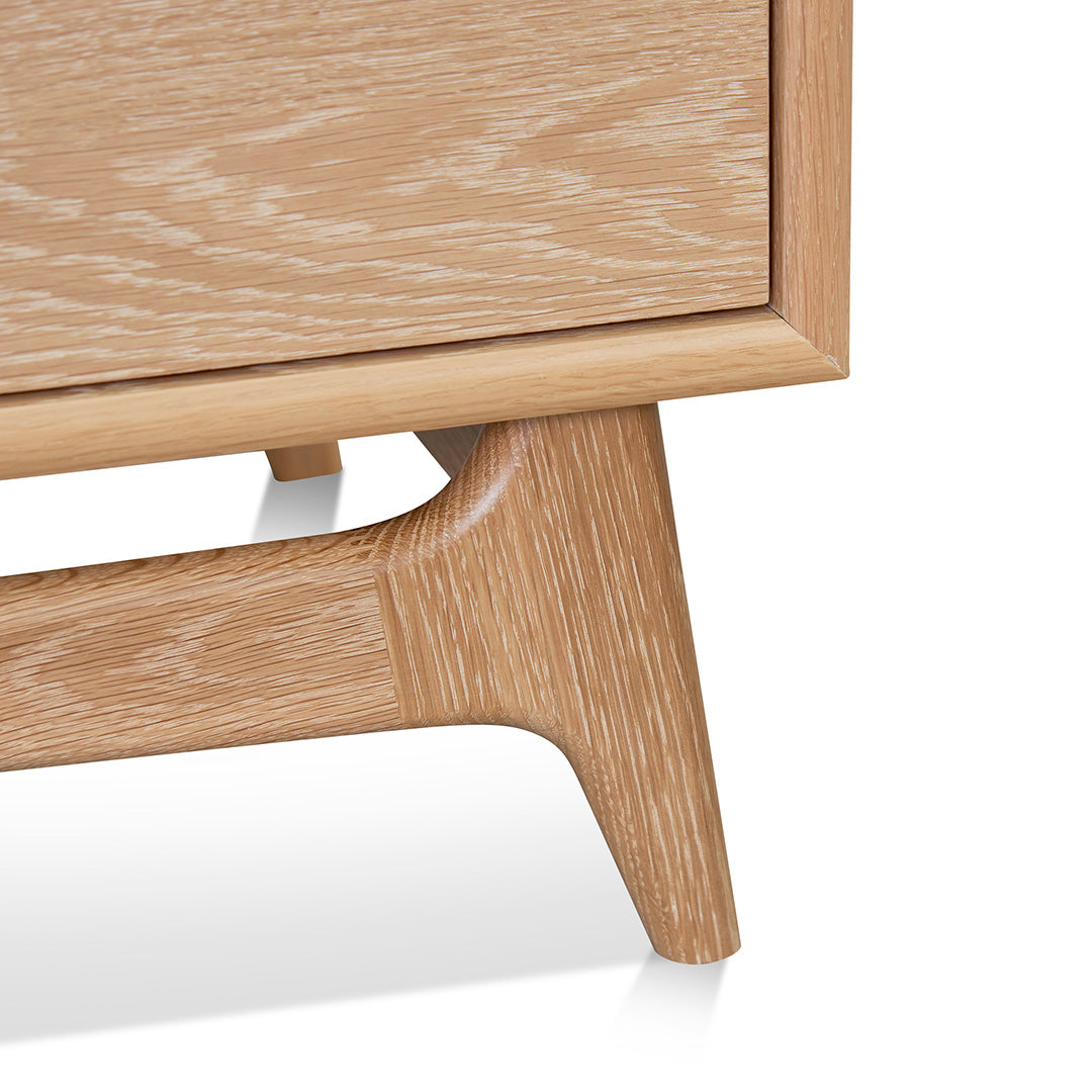 Brendon 1.6m Sideboard Unit with Drawers - Natural Oak