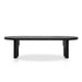 2.8m oval dining table - Black - image 2