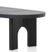 2.8m oval dining table - Black - image 5