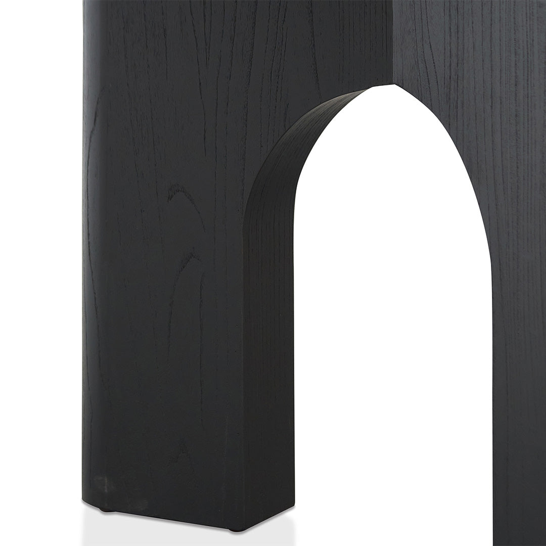 2.8m oval dining table - Black - image 8