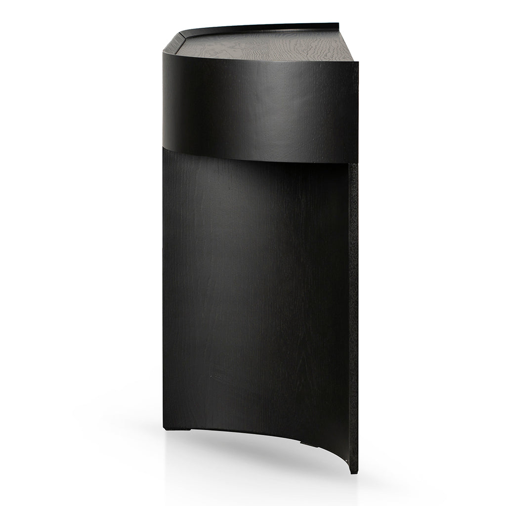 1.5m Console Table - Textured Espresso Black - Sohvi