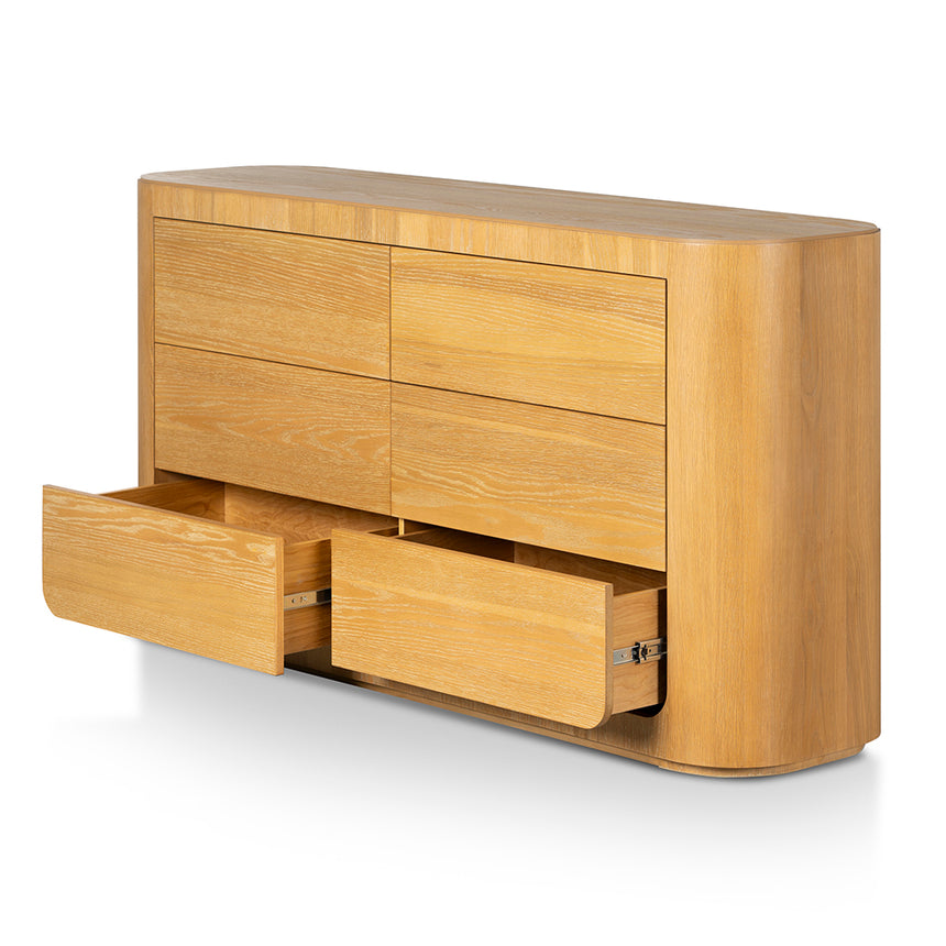 1.6m Dresser Unit - Dusty Oak