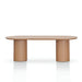 2.5m Wooden Dining Table - Natural - image 3