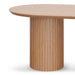 2.5m Wooden Dining Table - Natural - image 9