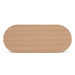 2.5m Wooden Dining Table - Natural - image 6